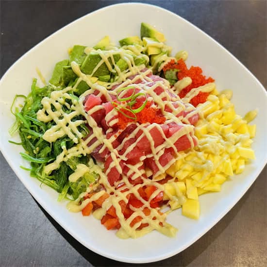 Wasabi Tuna Poke Bowl 芥末金枪鱼波奇饭